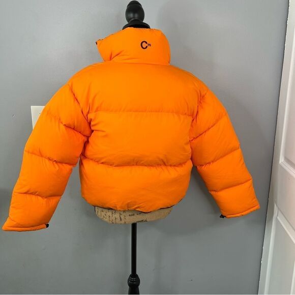 Sz S Connor McKnight ORANGE Reversible Quilted & Mesh Down Jacket NWOT$1275 MSRP - Picture 8 of 16